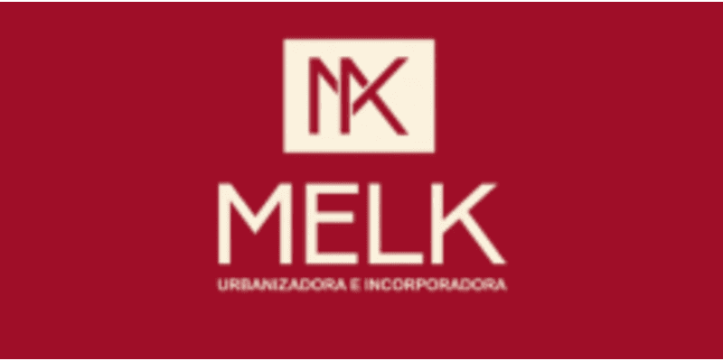 Logo da construtora Melk Urbanizadora e Incorporadora